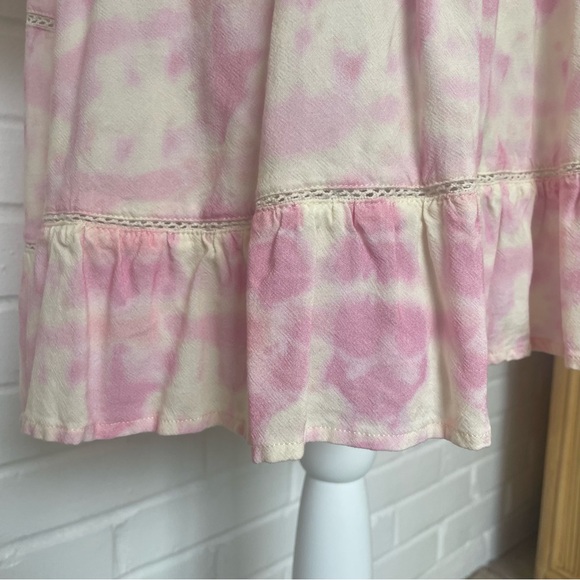 Julie Brown NYC Cool Whip Rocky Dress Pink 3/4 Sleeve Casual Resort Size Large - Picture 9 of 15